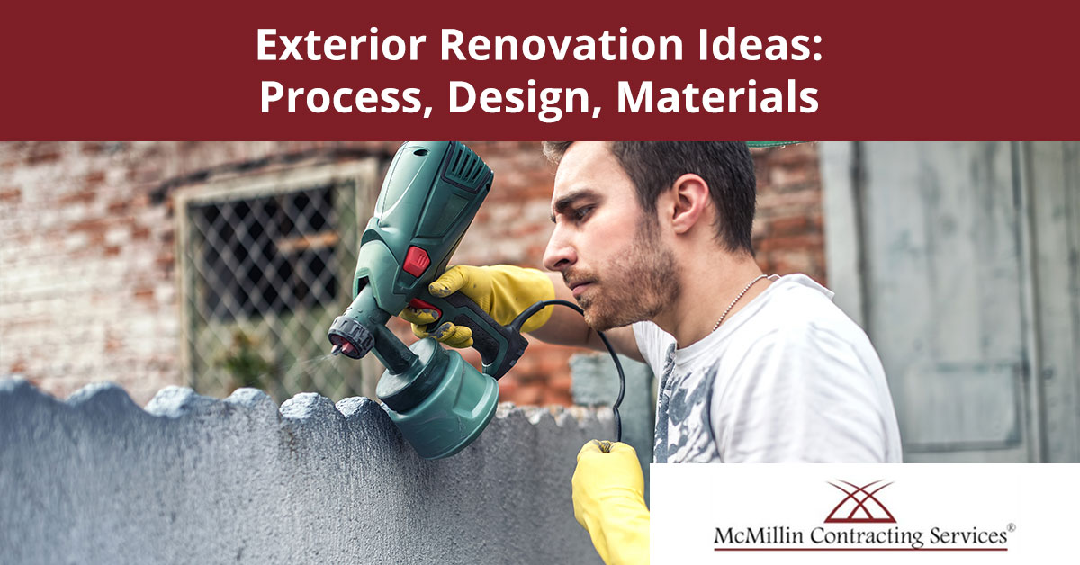 Exterior Renovations Ideas - McMillin Contracting 