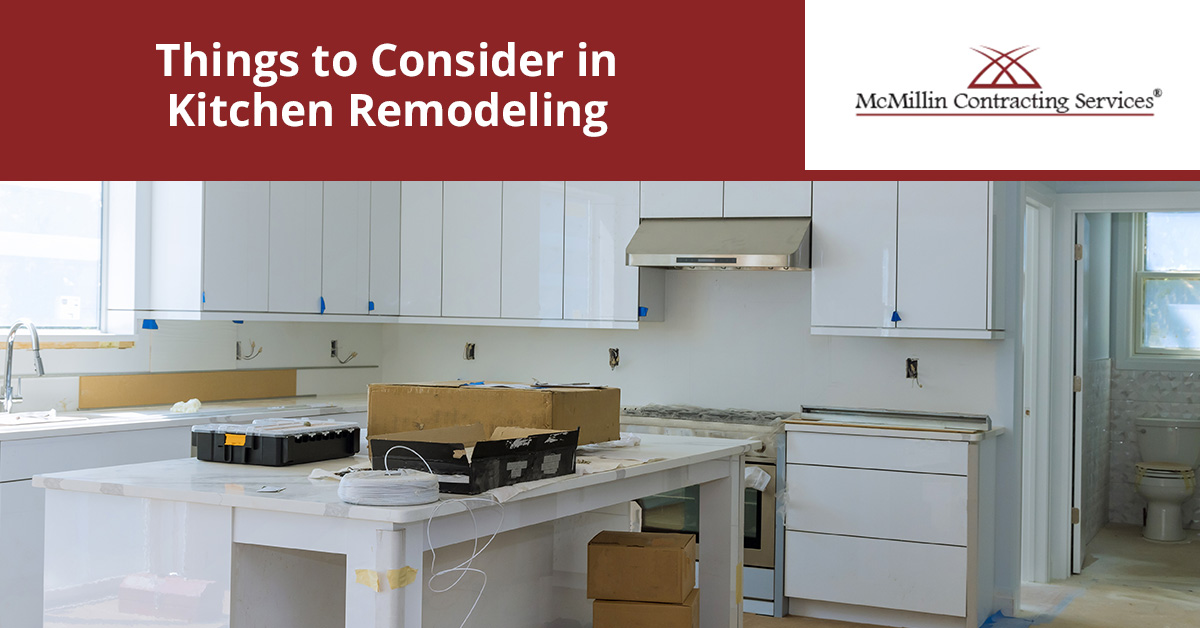 Kitchen Remodeling Tips - McMillin Contracting Services