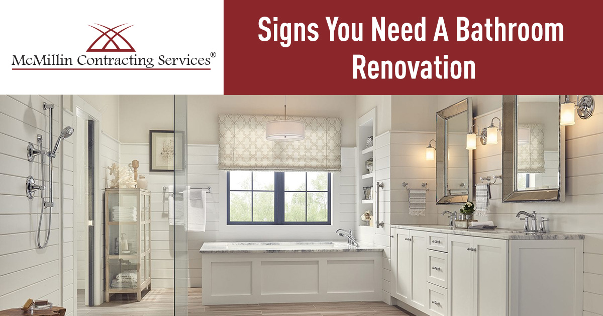 Signs You Need A Bathroom Renovation