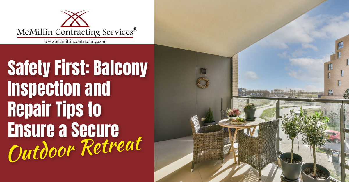 A Guide to Balcony Repair and Inspection